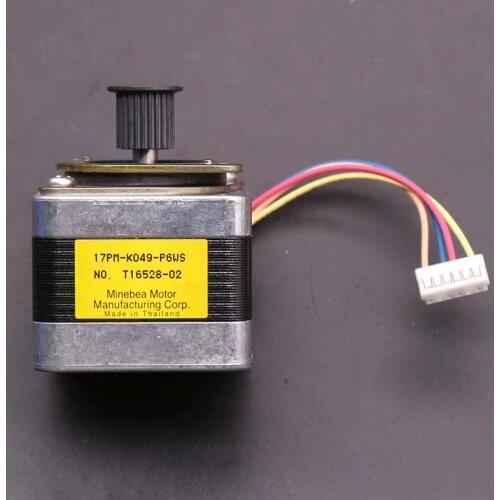 Nema 17 Stepper Motor Minebea 42 Motor 2-phase 4-wire 0.25Nm 33.5mm Nema17 Stepping Motor 1.8° w/ Timing Pulley For 3D Printer