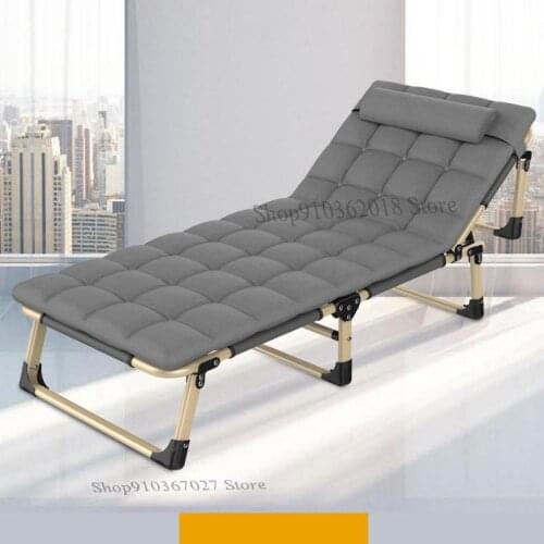 Folding Bed, Single Person, Lunch Break, Nap Bed, Family Reclining Chair, March, Portable Office, Adult Hospital Accompanying Ch