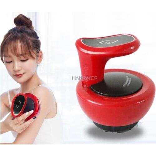 Electric Body Guasha Scraping Negative Pressure Cupping Machine Meridian Dredge Acupoint Suction Massage Magnetic Therapy Device
