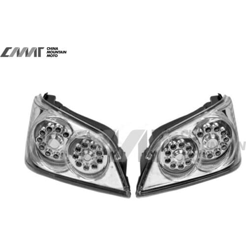 Motorcycle Trunk Tail Light Brake Turn Signals With LED case for Honda GoldWing GL1800 2006-2011