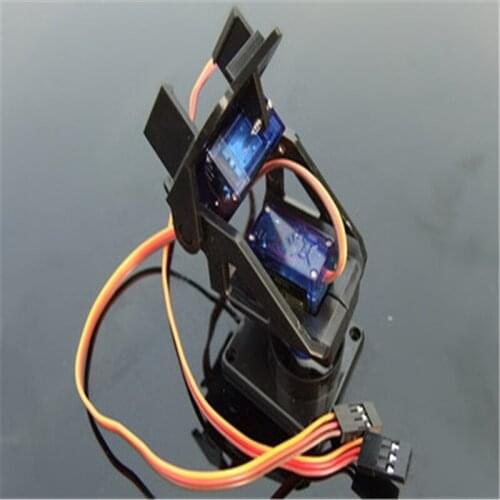2set Nylon FPV Pan/Tilt Camera Mount compatible SG90 9g Servo For Arduino DIY RC Robot Toy Robotic Model Remote Control Teaching
