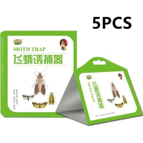 5 pcs box of premium food kitchen food moth pheromone trap killer pheromone moth trap