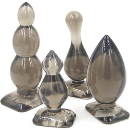 Butt Plug Training Insert Stopper Prostate Massager Anal Beads Butt Plugs G-spot Stimulator Adult Sex Toy for Man and Woman