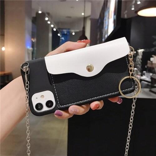 Neck Strap Case for Xiaomi Poco X3 NFC M3 F3 Mi 10T Pro 11 Lite Ultra Redmi Note 9 10 Pro Max 10S 9S Lanyard Wallet Case Cover