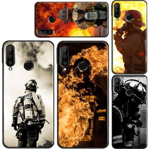 Firefighter Fireman Heroes Case for Huawei Honor 10i 10 20 Lite 8X 7A Pro 7C 9X 9 8A 8C 8S Y6 Y9 Y7 2019 Nova 5T