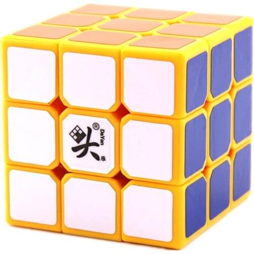 DaYan ZhanChi 42mm Size 3x3x3 Magic Cube 3x3 Professional Speed Cube Professional Brain Teaser Puzzle Toy For Children Gift