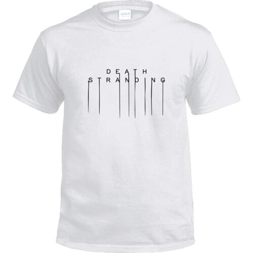 Death Lea Cosplay Stranding Lea Shirt O-Neck T-shirts Casual Short Sleeve Tops Tee Shirts