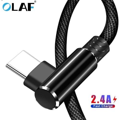 Olaf USB Type C Cable For Xiaomi Redmi Note 7 USB-C Mobile Phone Fast Charging Type-C Cable for Samsung Galaxy S9 S8 Plus Cord