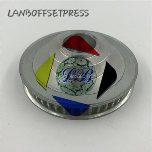 LANBOFFSETPRESS F2.028.522 Feeder pulley for toothed belt XL105 CD102 SM102 machine roller OD=75mm ID=20mm Thickness=26mm