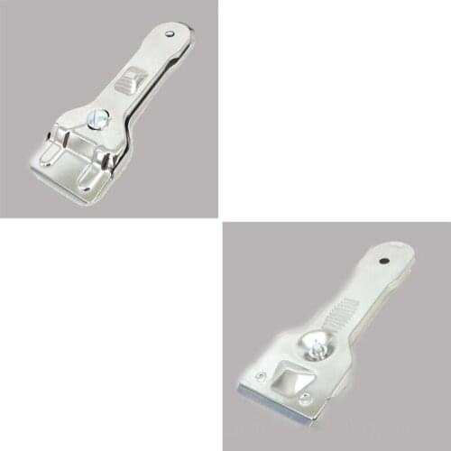 Multifunction Glass&ceramic Hob Scarper Knife Cleaner Utility Squeegee with 5 Spare Blades for Kichen Cleaning Oven Cooker Tools