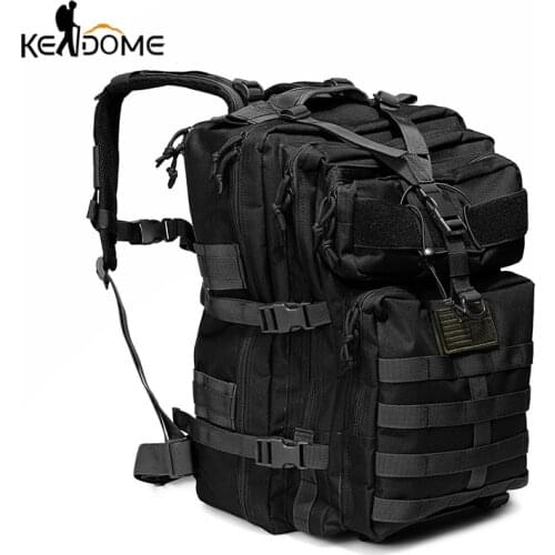 New Military Tactical Camping Backpack Field Climbing Equipment Bag Outdoor Camping Hiking Travel Cycling Bag Rucksack X653D