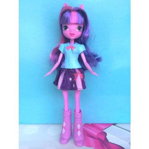 New Purple hair body horse Princess EG Doll Original princess figures horse Princess EG Doll toy Doll