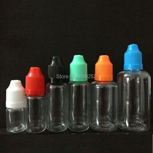 150 pcs 10ml Plastic Dropper Bottles With Childproof Caps Plastic Medicine Bottles PET Droppers Eye Dropper Empty Bottles