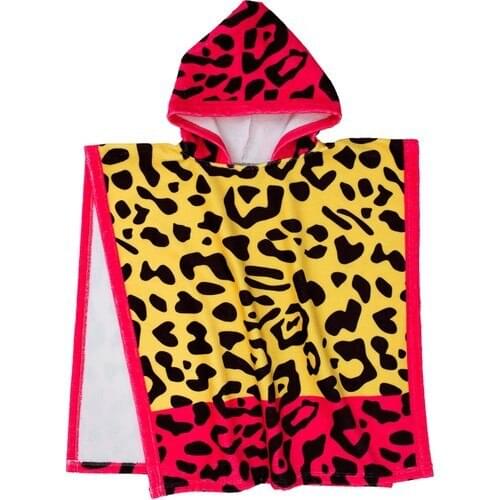 Dough Beach Towel Kid Pancho Cute Leo