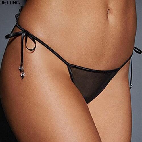 High Quality Intimates Seamless T Pearl Briefs Women Thongs And G Strings Sexy Lace G String Cotton Panties