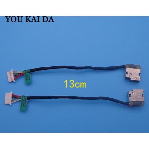 2-20pcs Original For HP 15-A M16-P 15-AC M6-P113DX DC Jack Cable - 799736-F57 799736-S57 799736-Y57 799736-T57 with Cable