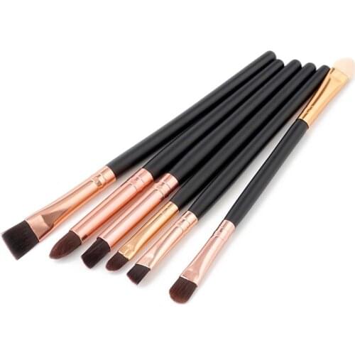 6PCS NEW Cosmetic Makeup Brush Set Powder Lip Eyeshadow Beauty Cosmestic Blending Beauty Brush Tool Foundation Maquiagem