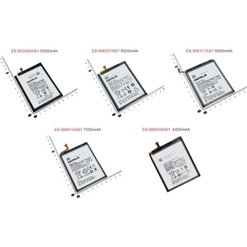 EB-BG580ABU EB-BM207ABY EB-BM317ABY EB-BM908ABY EB-BM415ABY Battery For Samsung M20 M30 M20S M21 M21S F41 M30S M315 M31S M51 M62