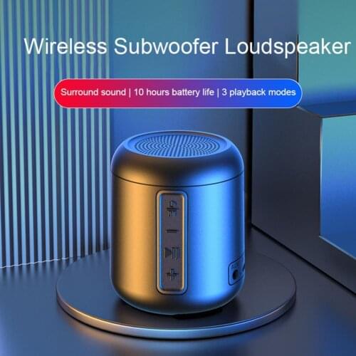 B129 Bluetooth Speaker Bass Wide Compatibility HIFI Wireless Portable Subwoofer Loudspeaker durable and reliable for Home