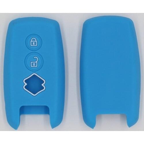 Silicone Key Case Cover For Suzuki SX4 Swift Grand Vitara Scorss XL-7 Keyless Fob Shell Skin Holder Protector