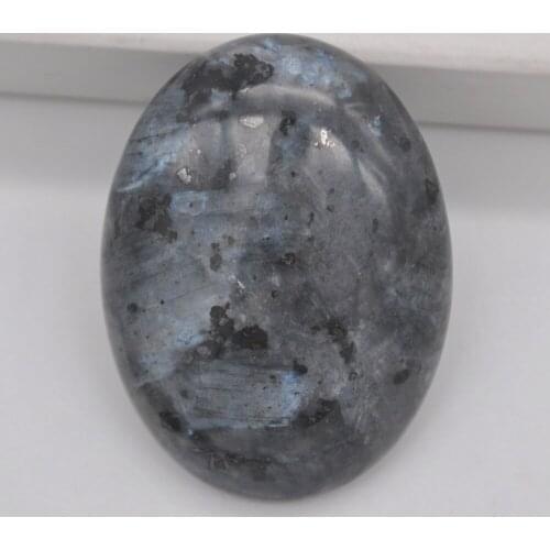 40x30MM Natural Labradorite Stone Oval Cabochon CAB Jewelry For Woman Gift Making 1PCS H074