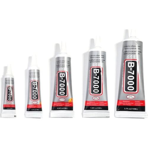 B7000 Glue 9ml 15ml 50ml 110ml Rhinestones Crystal Adhesive Jewelry Needles Epoxy Resin Diy Crafts Phone Glass Repair Supplies