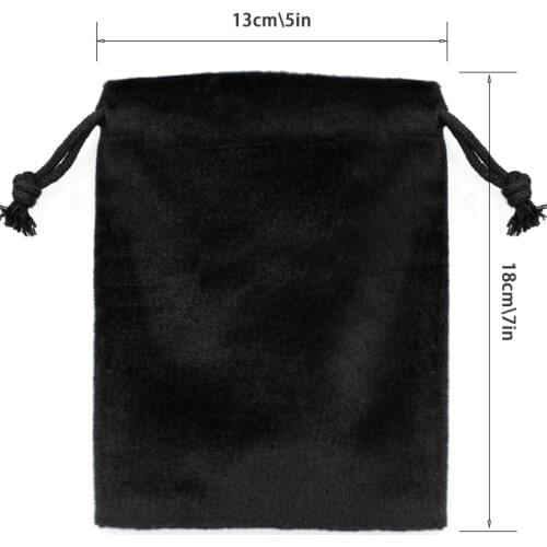 1pcs Multi color Velvet bag Jewelry Packing Velvet Drawstring Pouches Jewelry Gift Bags Display chain ring Packing Bags as gift
