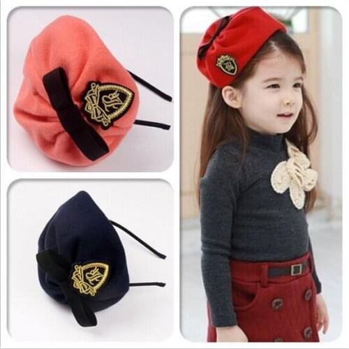 Fashion Kids Girls Mini Hat Hair Head Bands Headband Accessories For Kids Children Hair Hoop Hairband Ornaments Headwear Tiaras