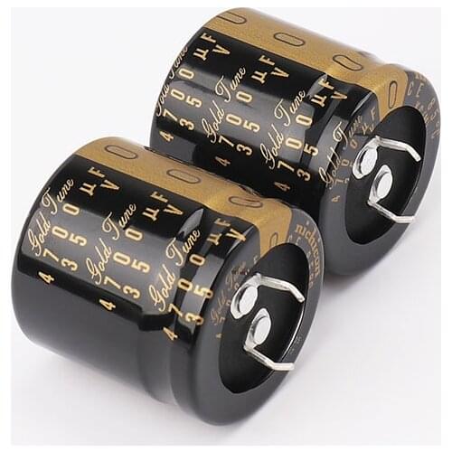 Nichicon Audio Filter Electrolytic Capacitor 4700UF 35V KG Type II Series 35v 4700uf 30X30mm