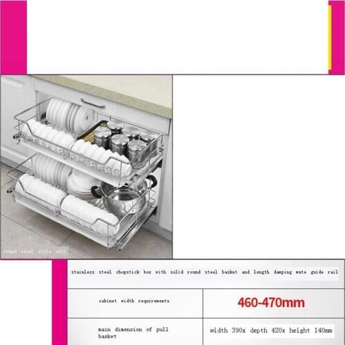 Storage Alacena Organizar Organizador Cestas Para Colgar En La Ducha Stainless Steel Cocina Cuisine Rack Kitchen Cabinet Basket
