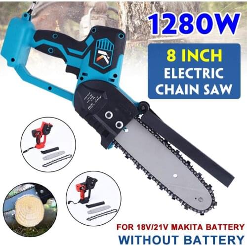 Portable Cordless Electric Saw Replacement Chain saw Charged Chainsaw Wood Cutting Machine Garden Tools for Makita 18V Battery