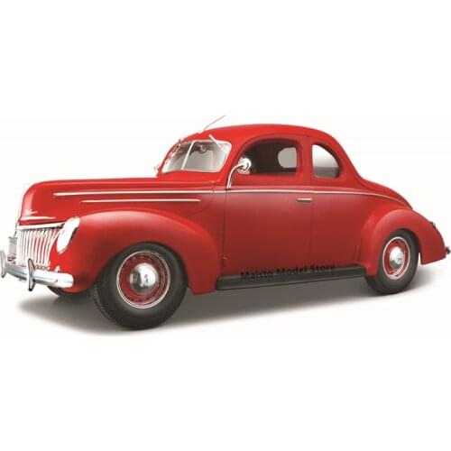 Maisto 1:18 1939 Ford Deluxe Coupe Preminer editionHighly-detailed die-cast precision model car Model collection gift