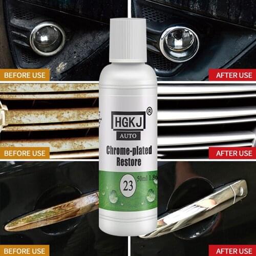 HGKJ-23-50×2 of Car Rust Converter Rust Removal Chrome Refurbishment Agent Refurbishment Polishing Anti-Rust Lubricant Tool