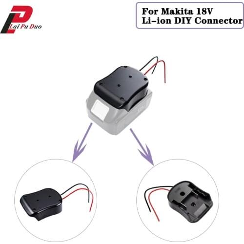 18V Li-ion Battery DIY connector For makita Power Tool Adapter with cable