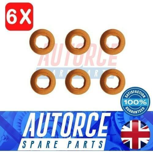 6X CITROEN BERLINGO NEMO RELAY PEUGEOT BIPPER TEPEE BOXER FOR FUEL INJECTOR SHIM