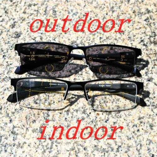 Transition Sunglasses Photochromic Reading Glasses Progressive Multifocal Reading Glasses Men Women Presbyopia Hyperopia NX