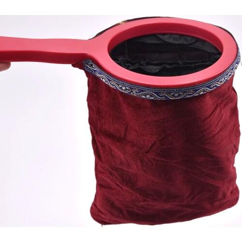 Repeat Zipper Change Bag (Medium)- Magic Tricks Amazing Stage Close Up Magic Accessories Gimmick Comedy Props Toys For Children