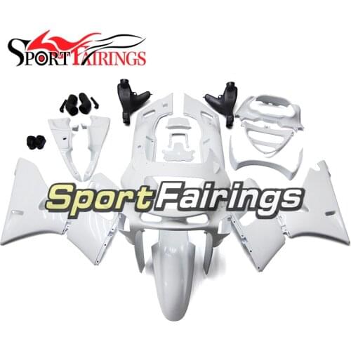 Injection ABS Fairings For Kawasaki ZZR400 ZZR-400 93 94 95 96 97 Plastic Motorcycle Fairings Kit Pure Pearl White New