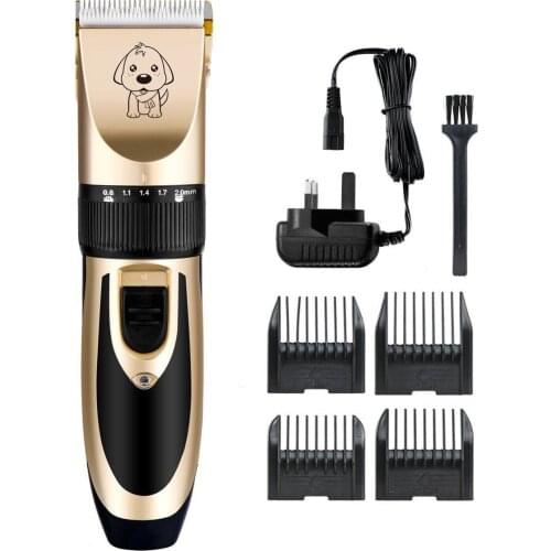High Quality Electric Low Noise Animal Pet Dog Cat Hair Razor Grooming Clipper Trimmer Shaver Dual-Use Pet Electric Clippers