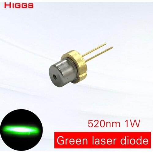 High stability 520nm 1000mw green light laser diode 1W semiconductor device laser head module locator light source DIY lamp