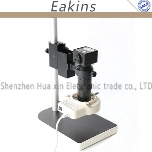5.0MP HD Digital Industry USB 100x C-mount Lens Video Microscope Camera Set System 1/2.5" CMOS Table Stand For PCB SMD Repair