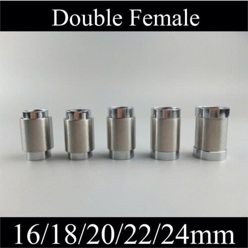 16/18/20/22/24mm double female faucet adapter