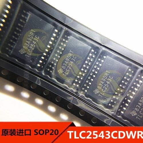 TLC2543CDWR encapsulation SOP20 12 analog to digital converter original products