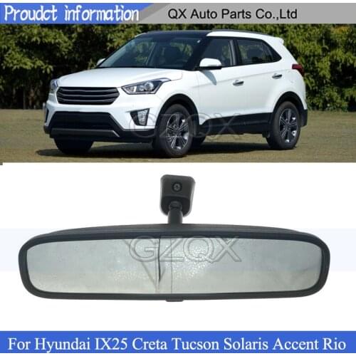 CAPQX Interior Rearview Mirror Base For Hyundai IX25 Creta Tucson Solaris Accent Rio Reverse Back Parking Inner Mirror
