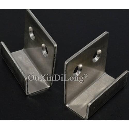 DHL Shipping 400PCS Stainless Steel Ceramic Tile Display Wall Hooks Tray Glass Sample Wall Support Display Board Wall Brackets