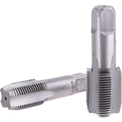 G1/8 G1/4 G3/8 G1/2 G3/4 55 Degrees Steel G Thread Tap Cylindrical Pipe Thread Tap for Bench Drill Tapping Machine Parts