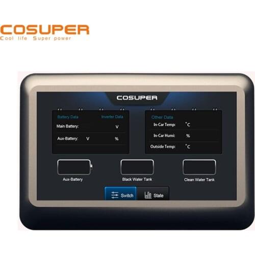 Cosuper CR80 12v 24v inverter remote controller panel