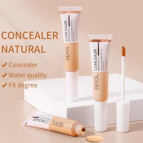 Concealer To Cover Dark Circles Acne Marks Conceal Pores Brighten SkinTone Liquid Concealer cream Foundation Base Makeup TSLM1
