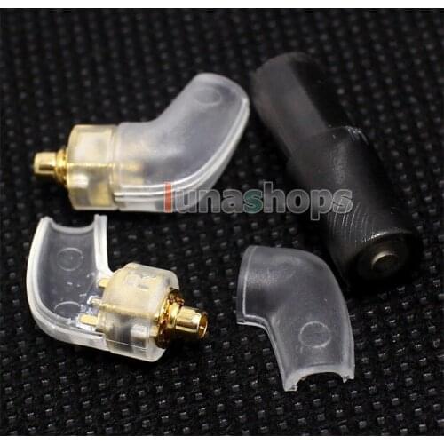 LN004674 With Ring L Shape Diy Parts Pins Adapter for Fidue A83 Shure se535 se846 se425 se315 se215 Earphone