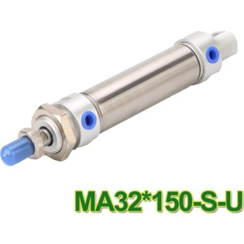MA32*150 Stainless Steel Mini Cylinder Compressed Air Cylinder Airtac Type MA Series ma32-150